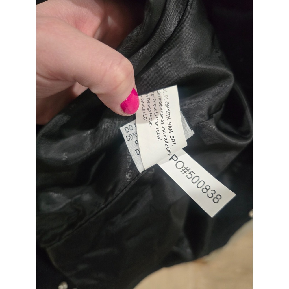 Dodge Mopar 3XL Embroidered Cotton Jacket black JH Design Heavy‎ Crisp Clean - Picture 16 of 16